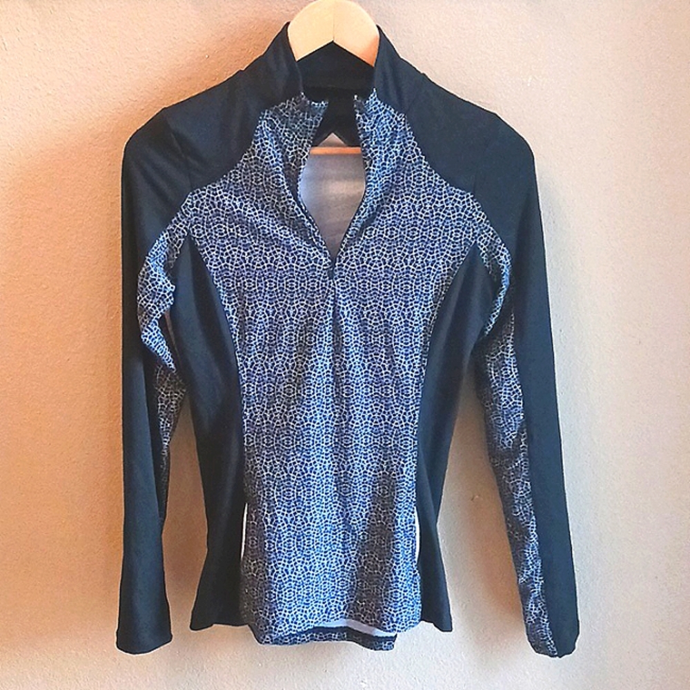 Prana 1/2 Zip Long Sleeve Pullover, Womens Size XS